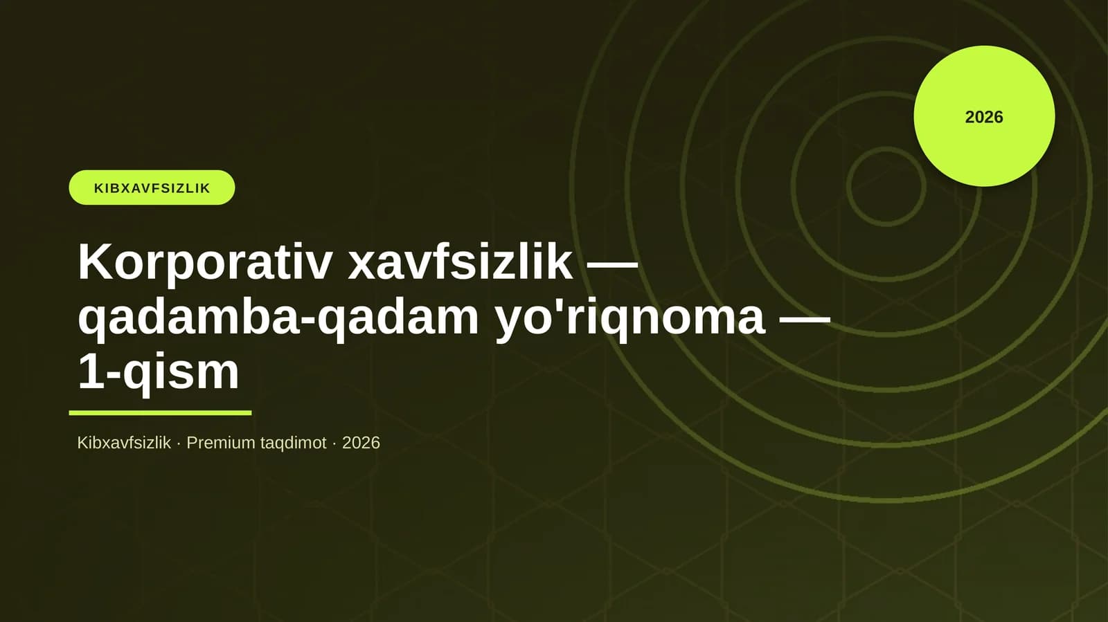 KIBXAVFSIZLIK