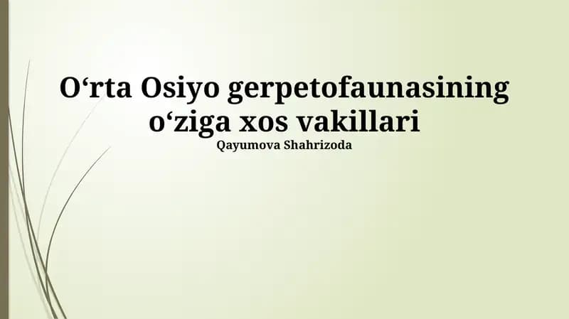 Muhofaza qilish choralari va istiqbollari