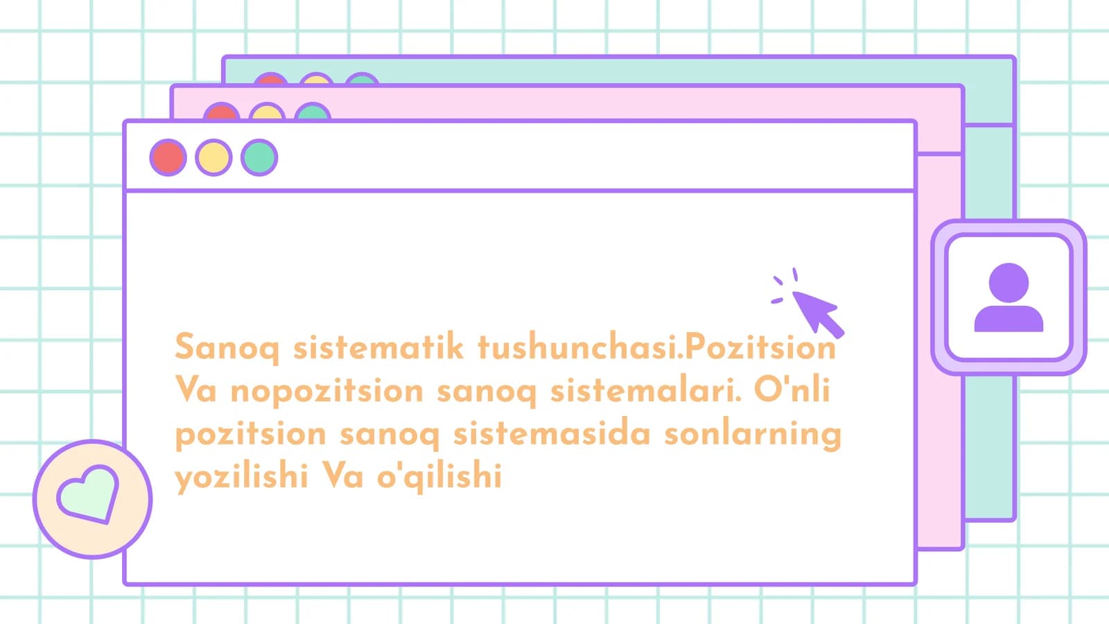 Sanoq sistematik tushunchasi