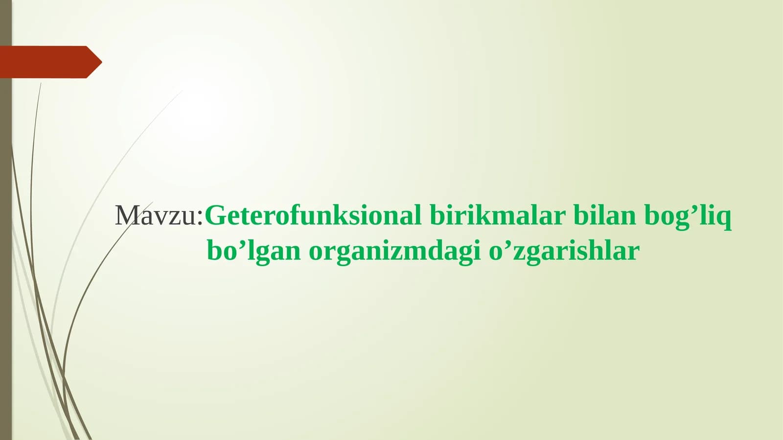 Geterofunksional birikmalar