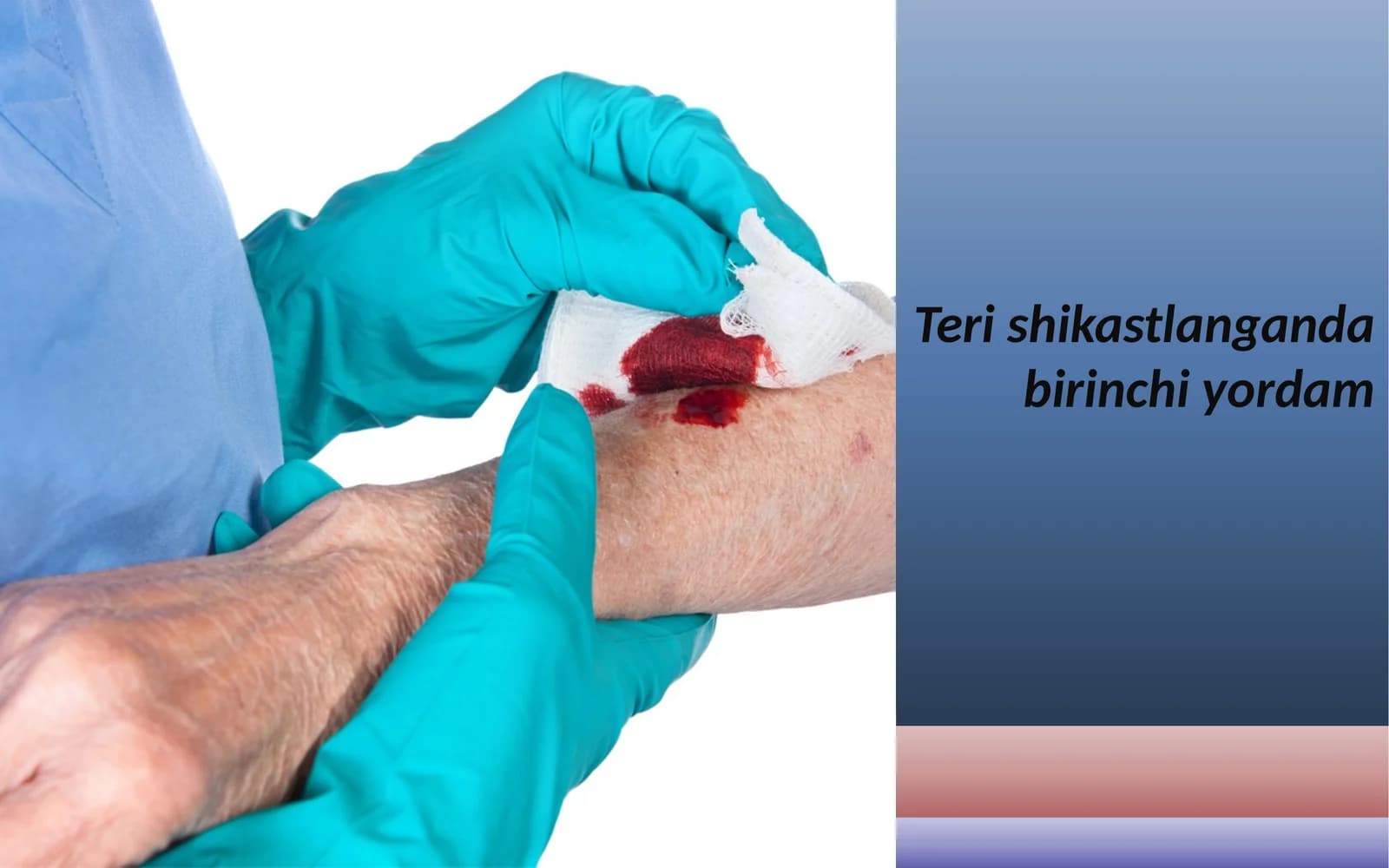 "Teri gigiyenasi, teri shikastlanganda birinchi yordam" 8-sinf biologiya fanidan dars ishlanma.