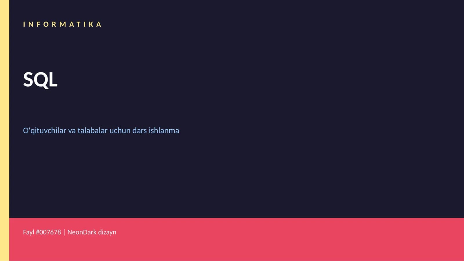INFORMATIKA