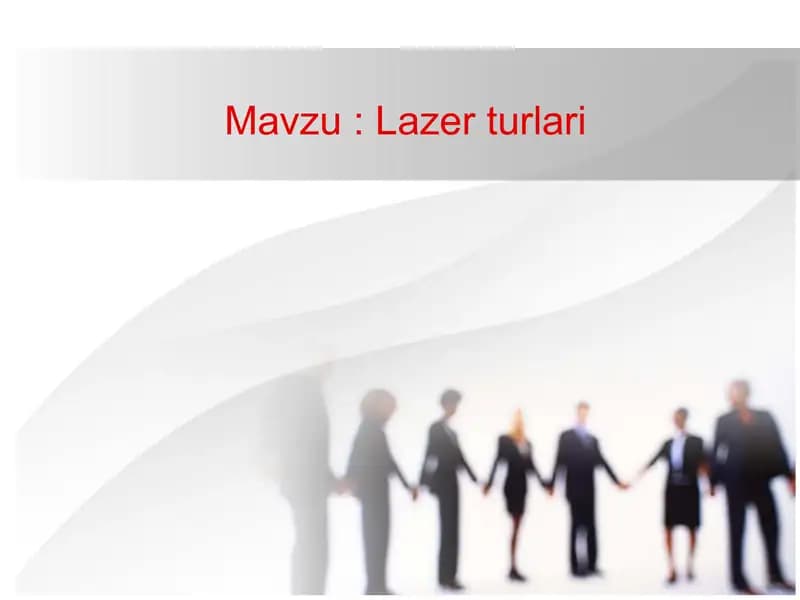 Lazer turlari