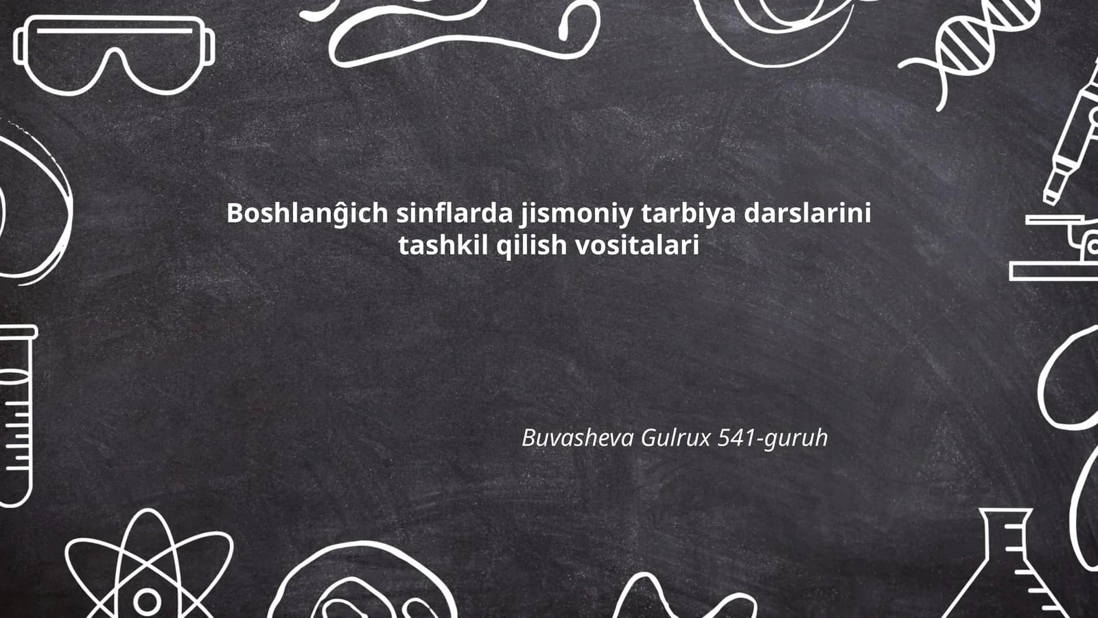 Jismoniy tarbiya darslarini tashkil qilish vositalari