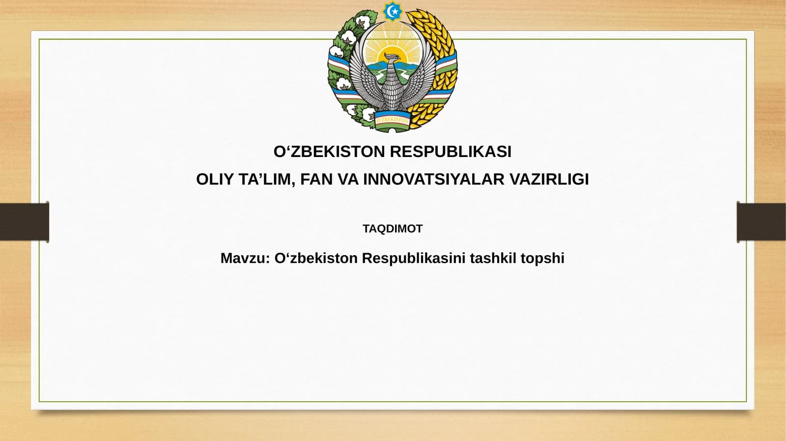 OʻzbekistonRespublikasinitashkiltopshi
