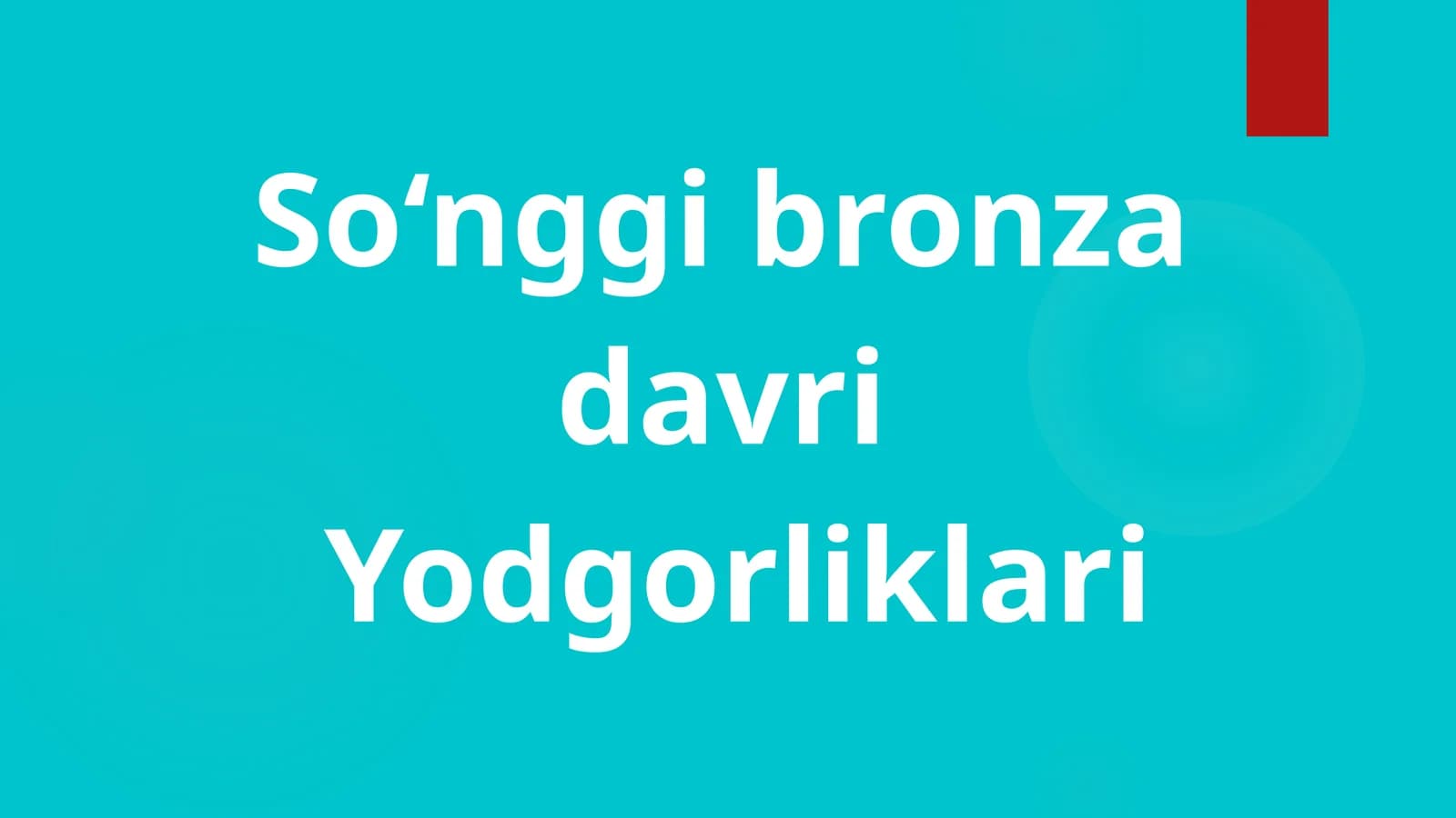 Songgi bronza davri