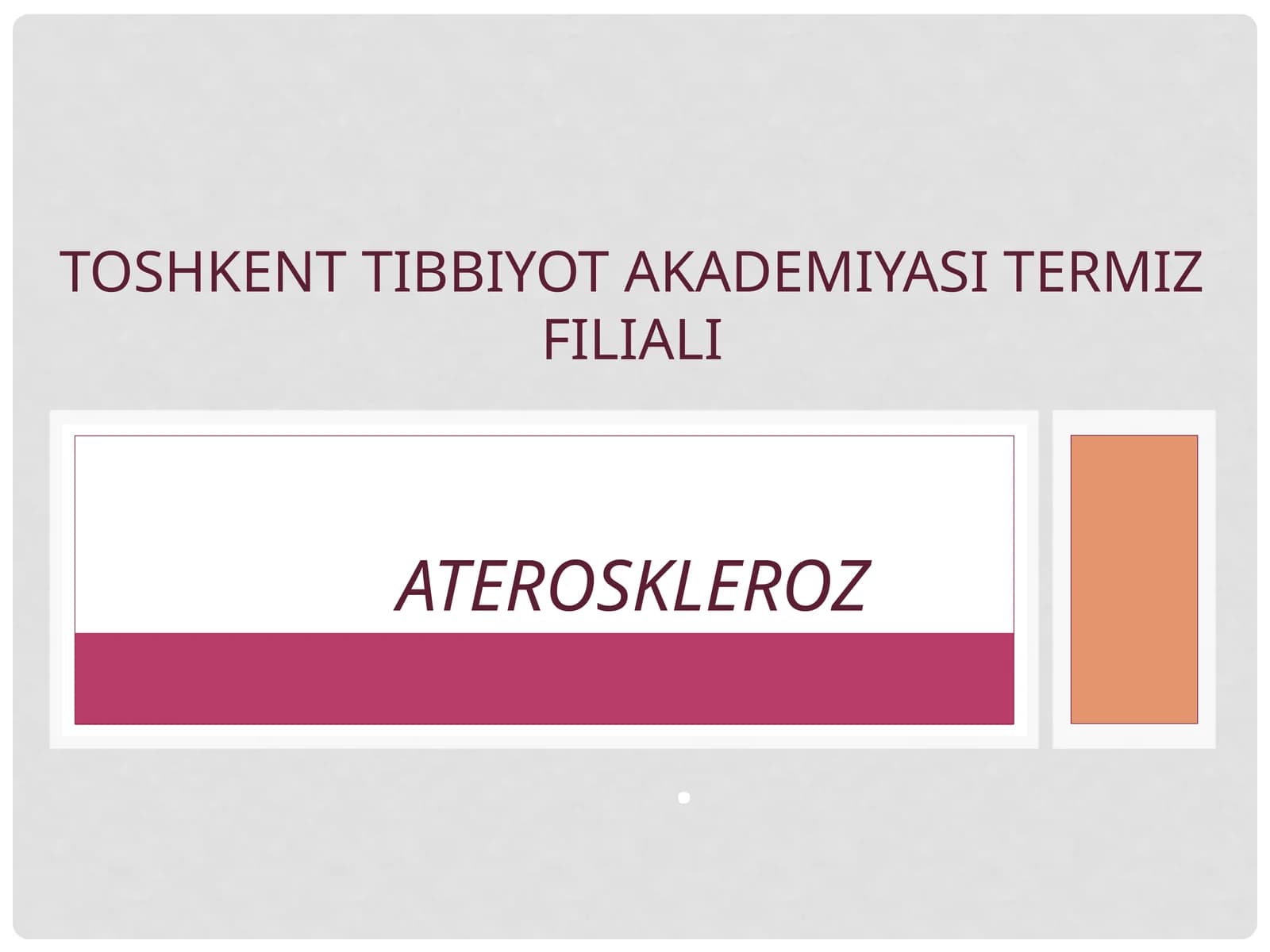 ATEROSKLEROZ