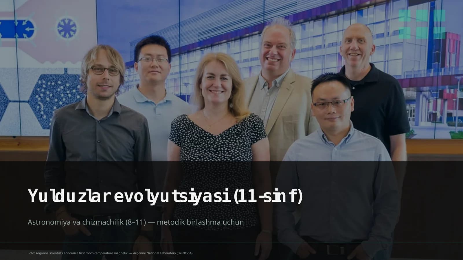 Yulduzlar evolyutsiyasi (11-sinf)