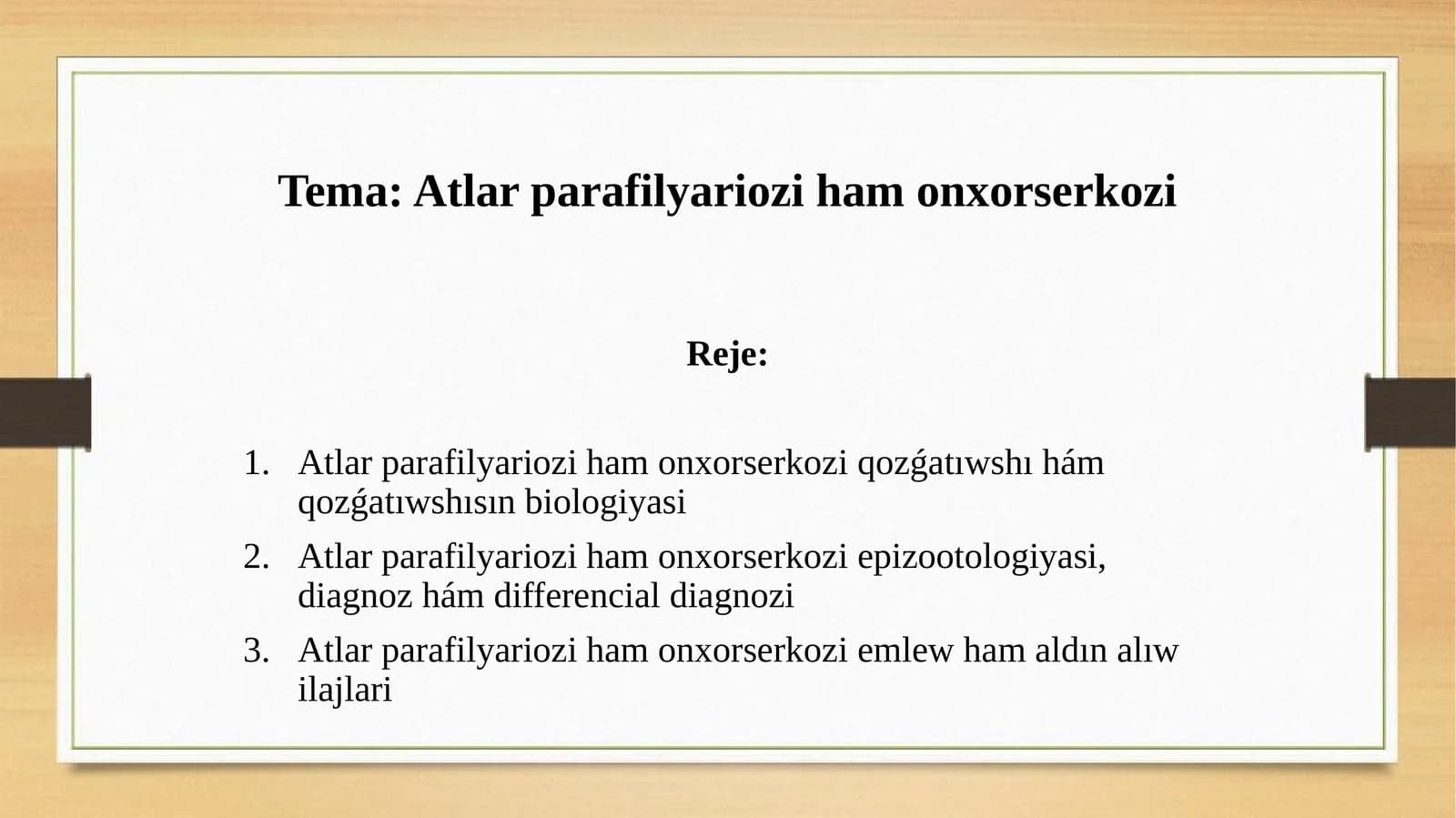 Atlar parafilariozi