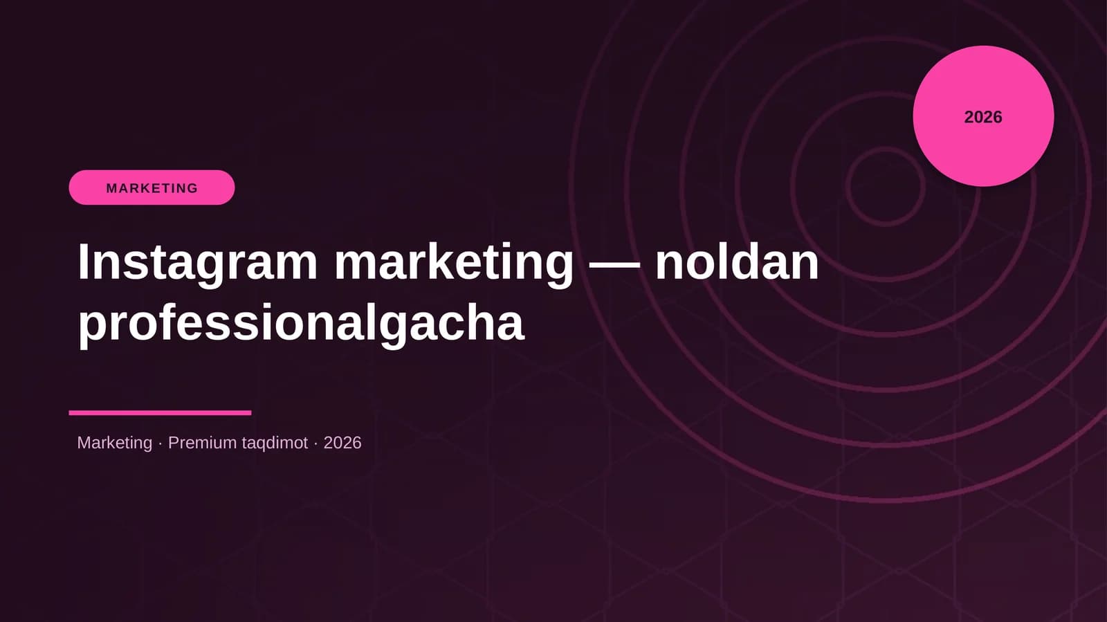 Instagram marketing — noldan professionalgacha