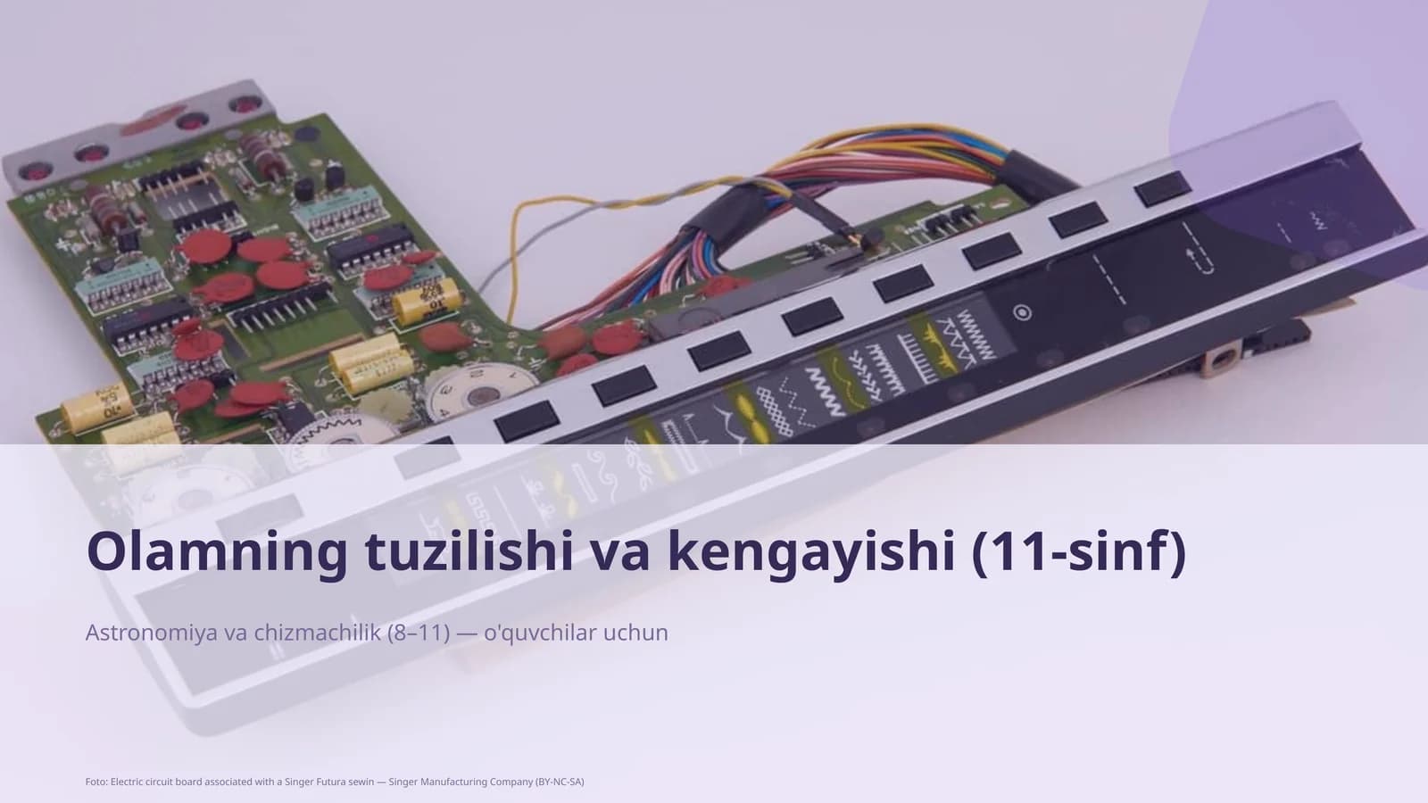 Olamning tuzilishi va kengayishi (11-sinf)