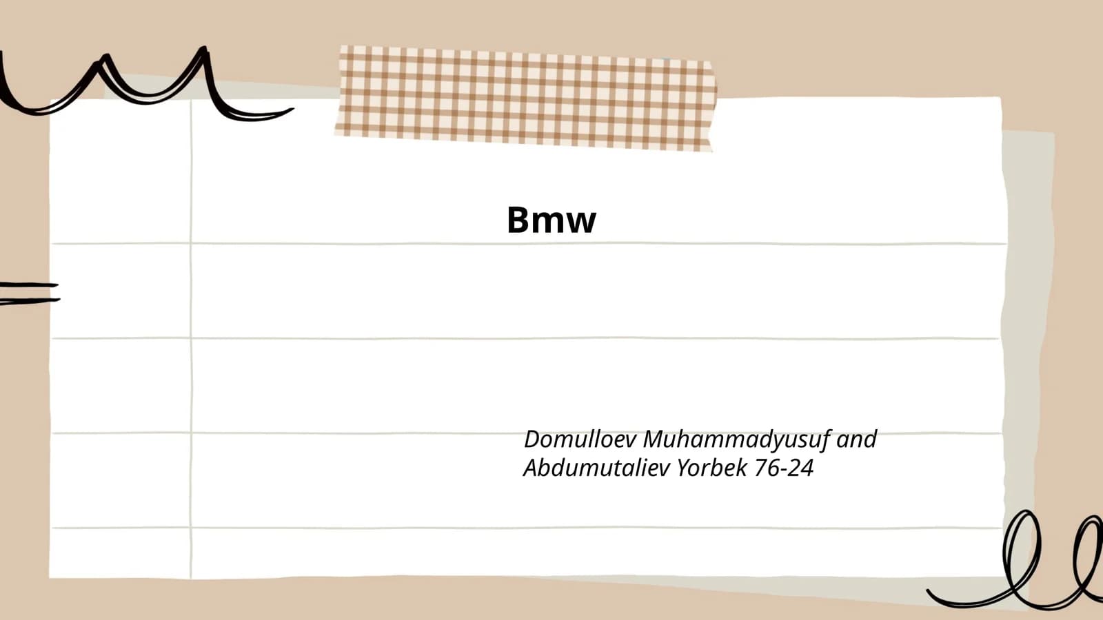 BMW