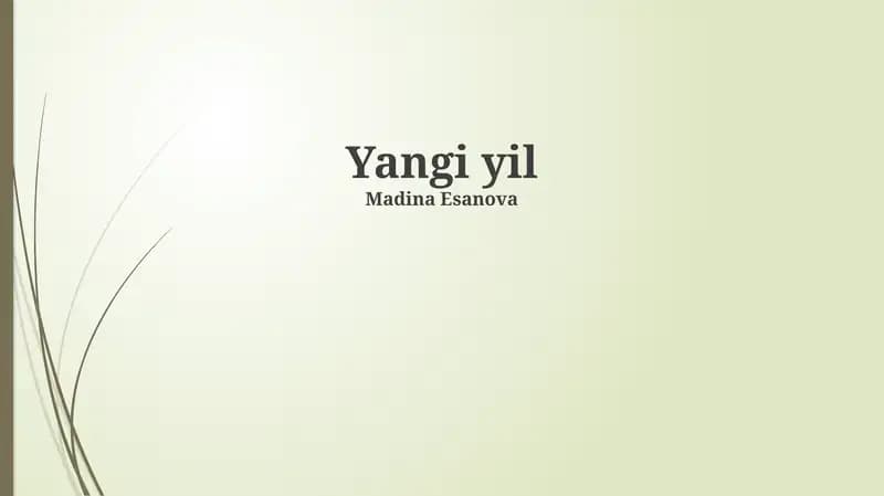 Yangi yil