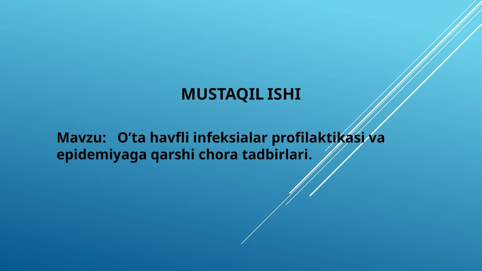 MUSTAQILISHI