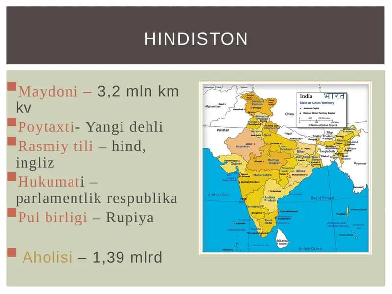 Hindistonning bayrog’i