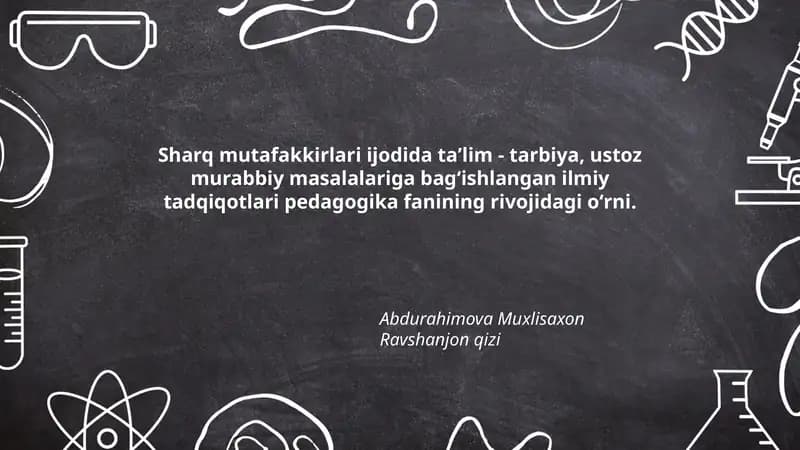 Ilmiy tadqiqotlar pedagogikasi