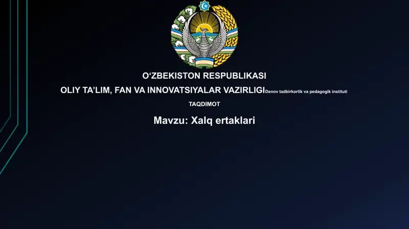 Xalqertaklari