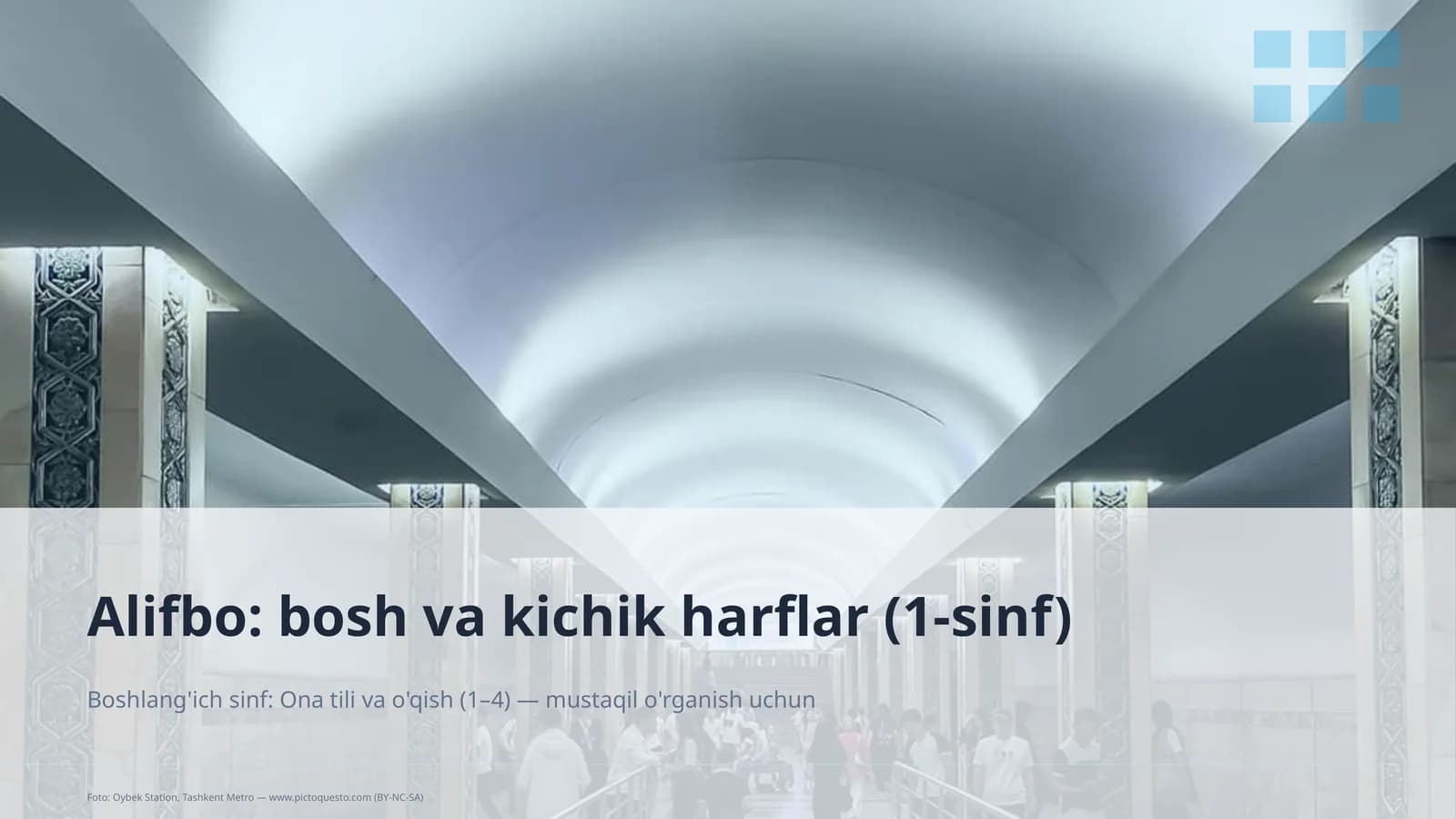 Boshlang'ich sinf: Ona tili va o'qish (1–4)