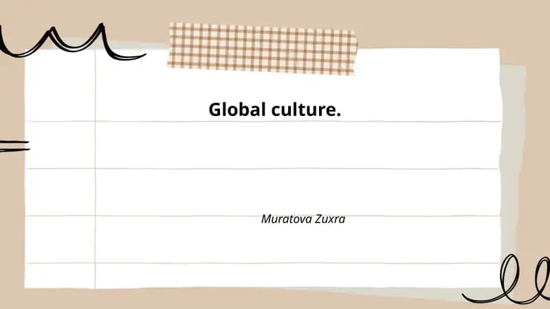 Global culture