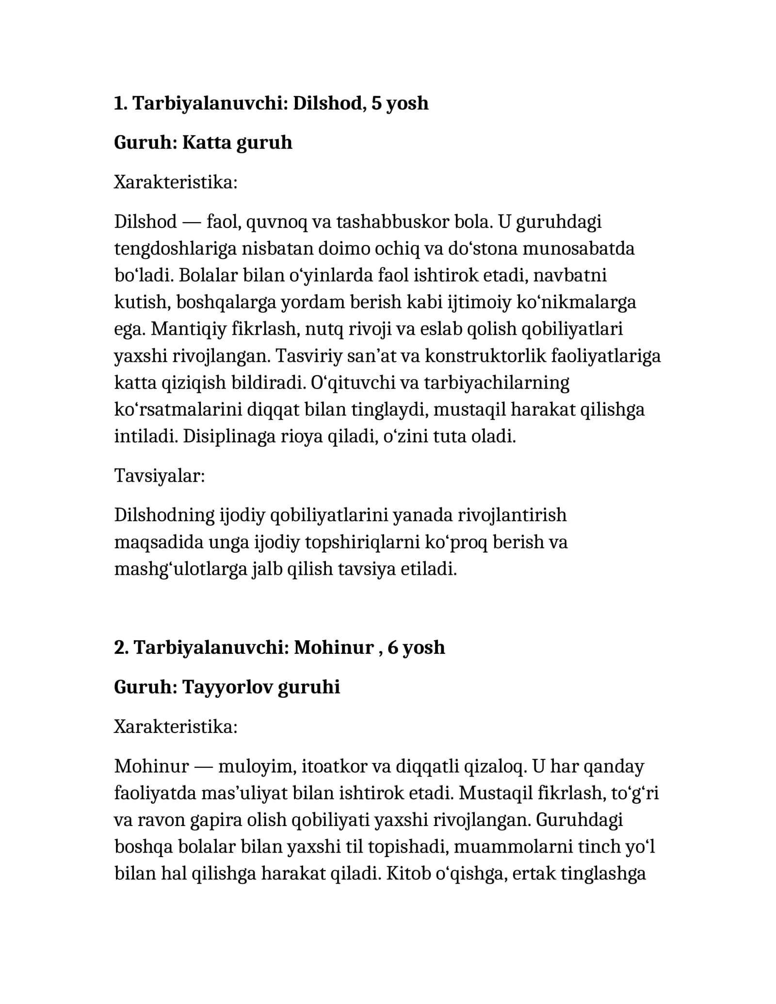 Bolalar xarakteristikasi. Metodistlar uchun.docx