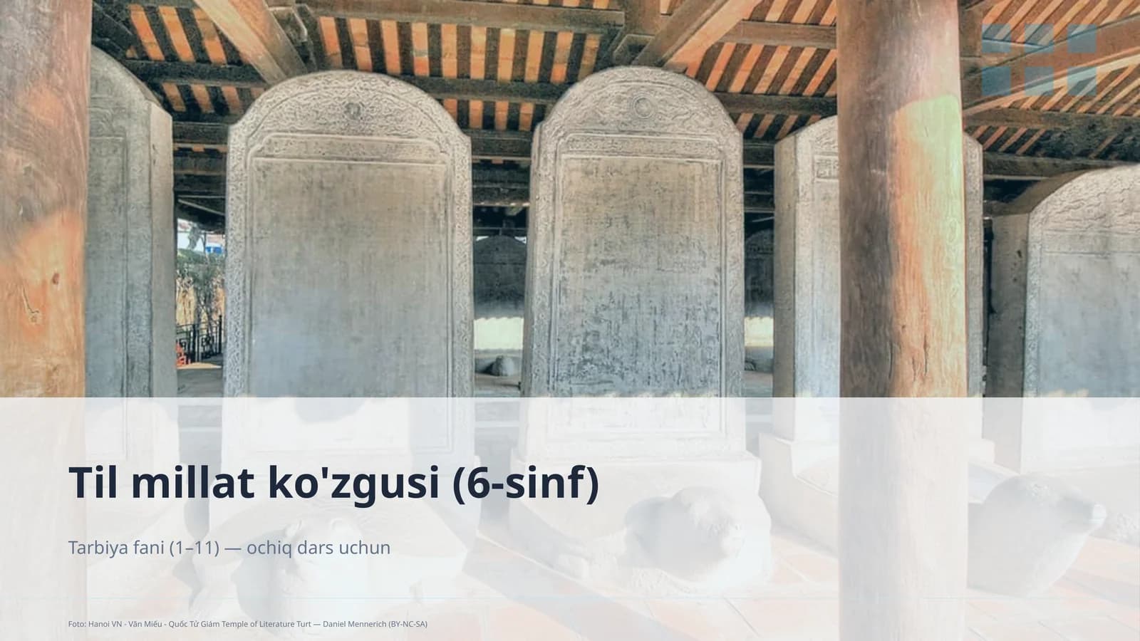 Til millat ko'zgusi (6-sinf)