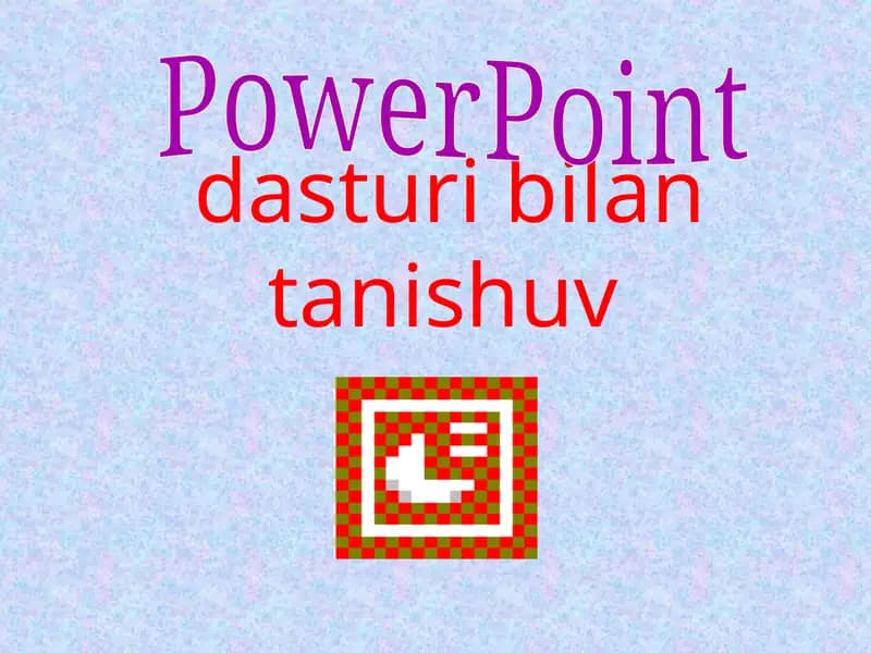 PowerPoint dastur
