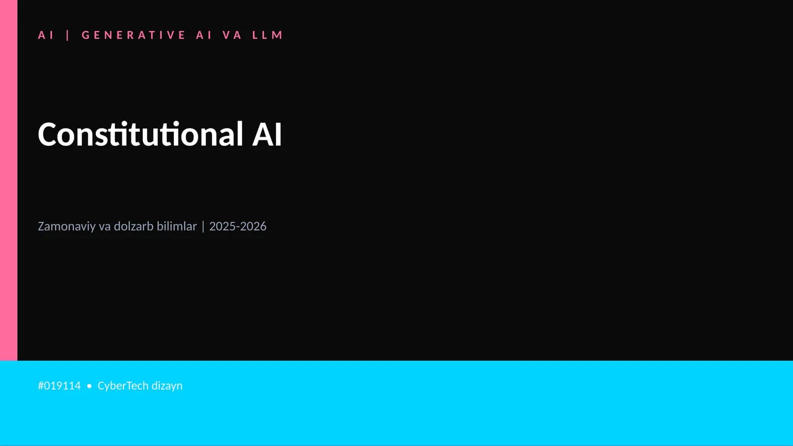 GENERATIVE AI VA LLM