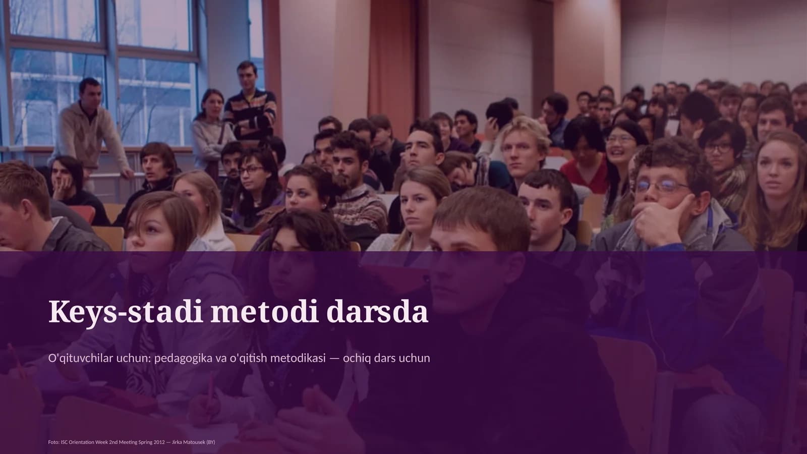 Keys-stadi metodi darsda