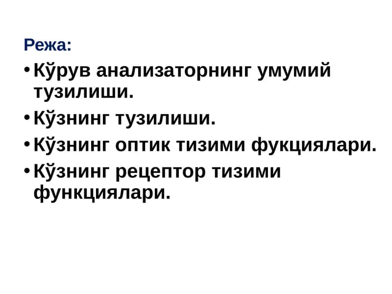 Кўрув анализатори