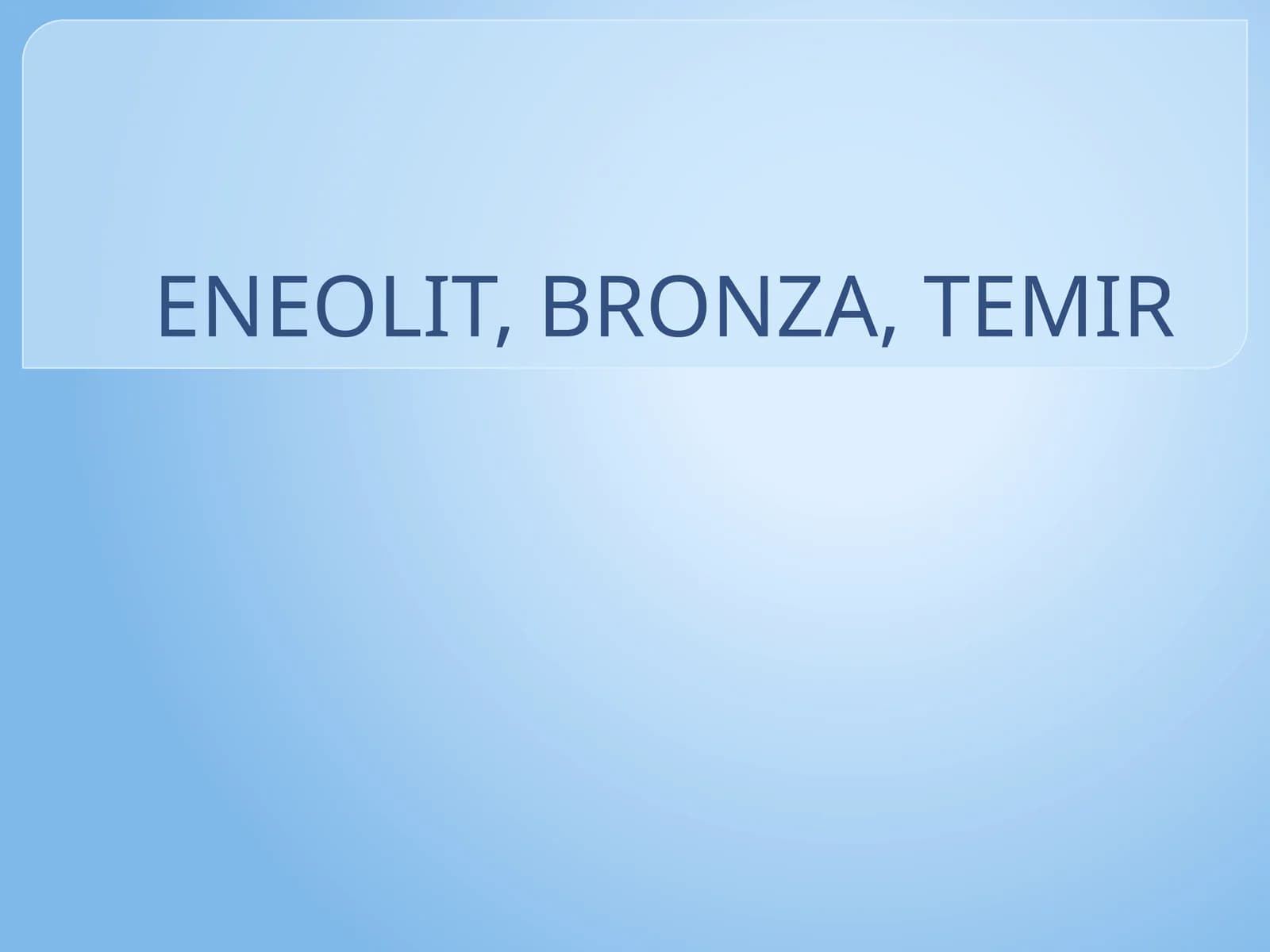 Eneolit