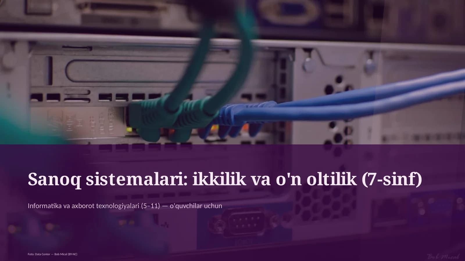 Informatika va axborot texnologiyalari (5–11) — o'quvchilar uchun