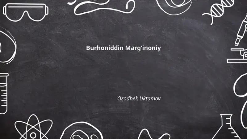 Burhoniddin Margʼinoniy