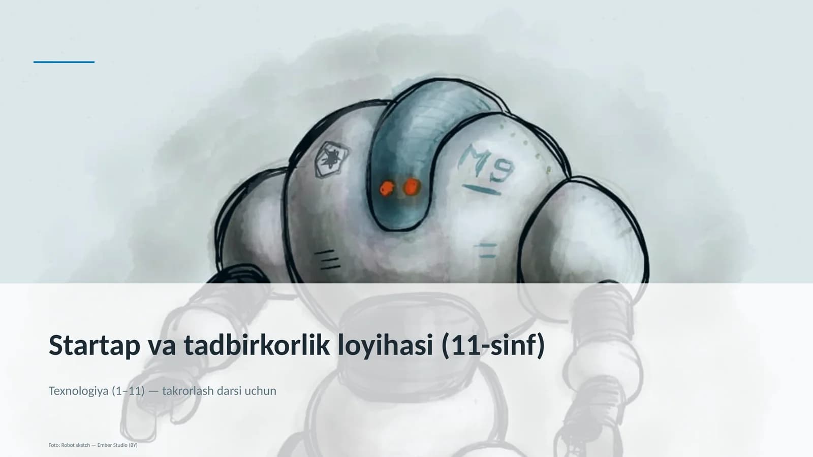 Startap va tadbirkorlik loyihasi (11-sinf)