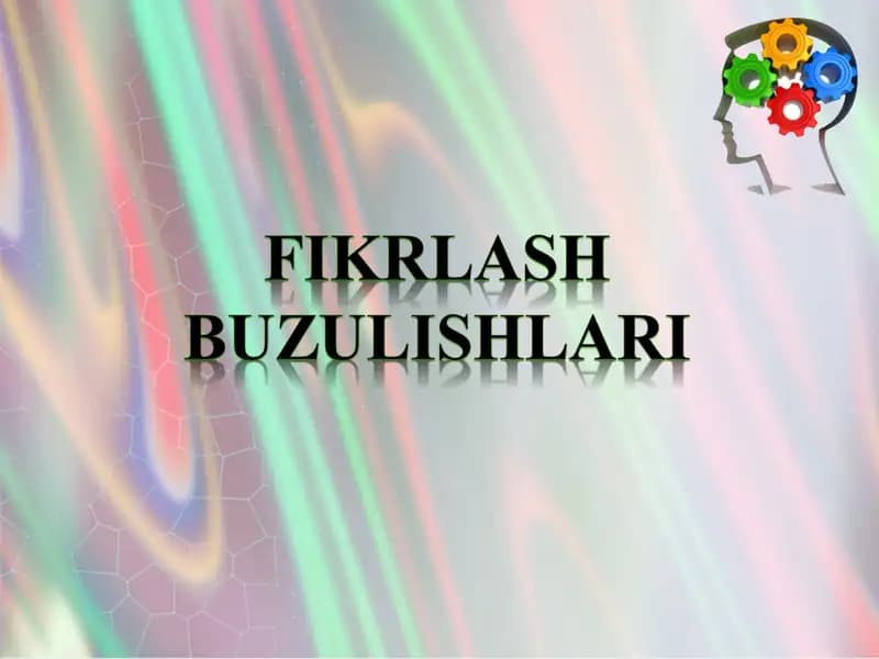 Fikrlash jarayoni