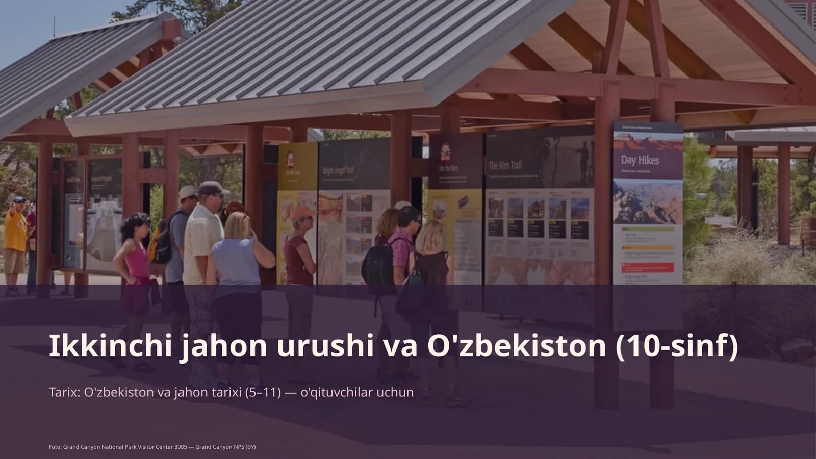 Ikkinchi jahon urushi va O'zbekiston (10-sinf)