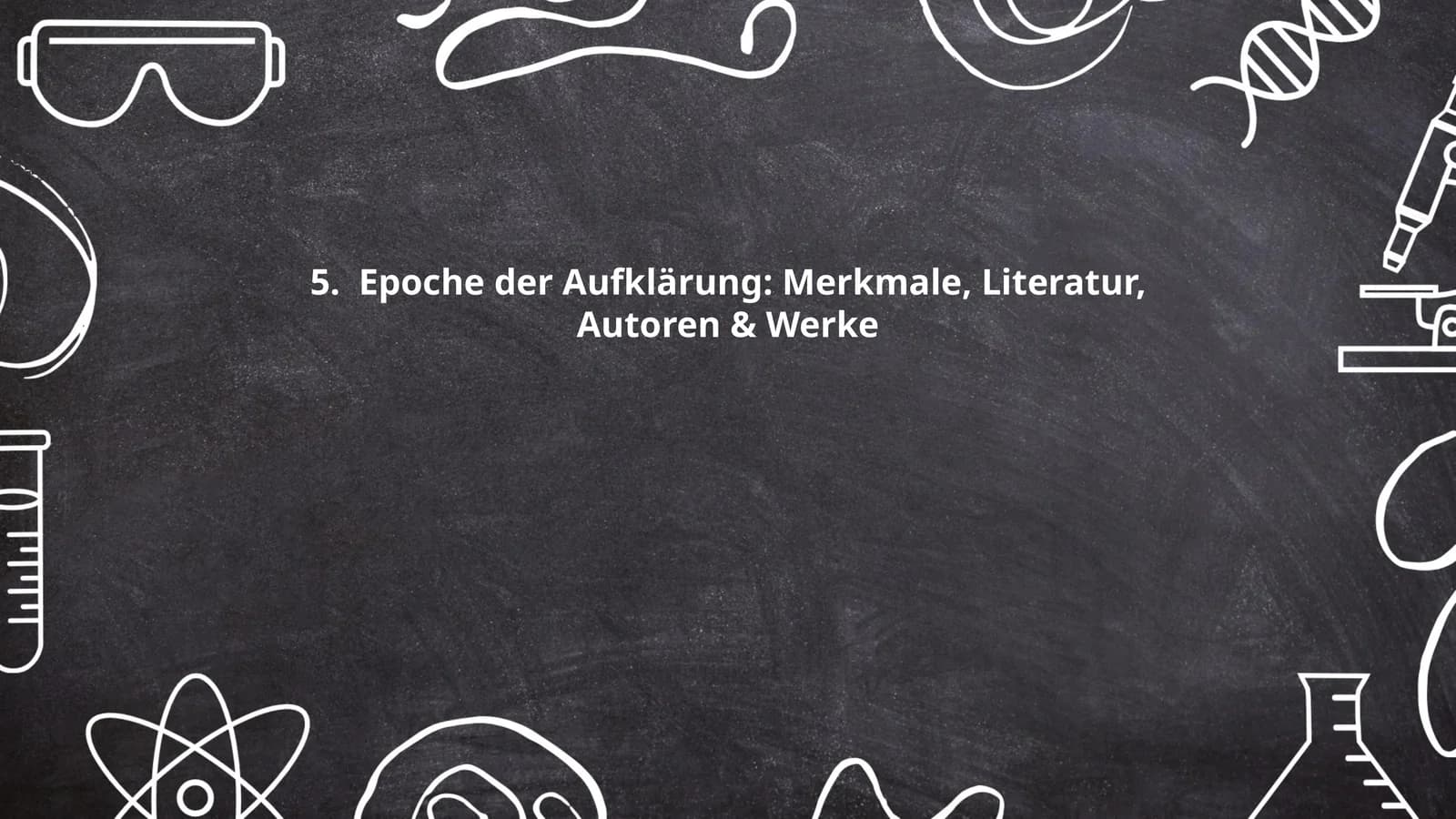 Epoche der Aufklärung