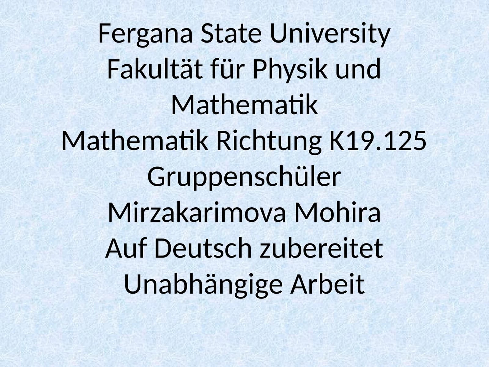 K19.125 Gruppenschüler