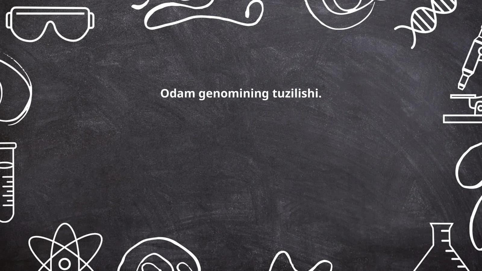 Odamlarning genomining tuzilishi