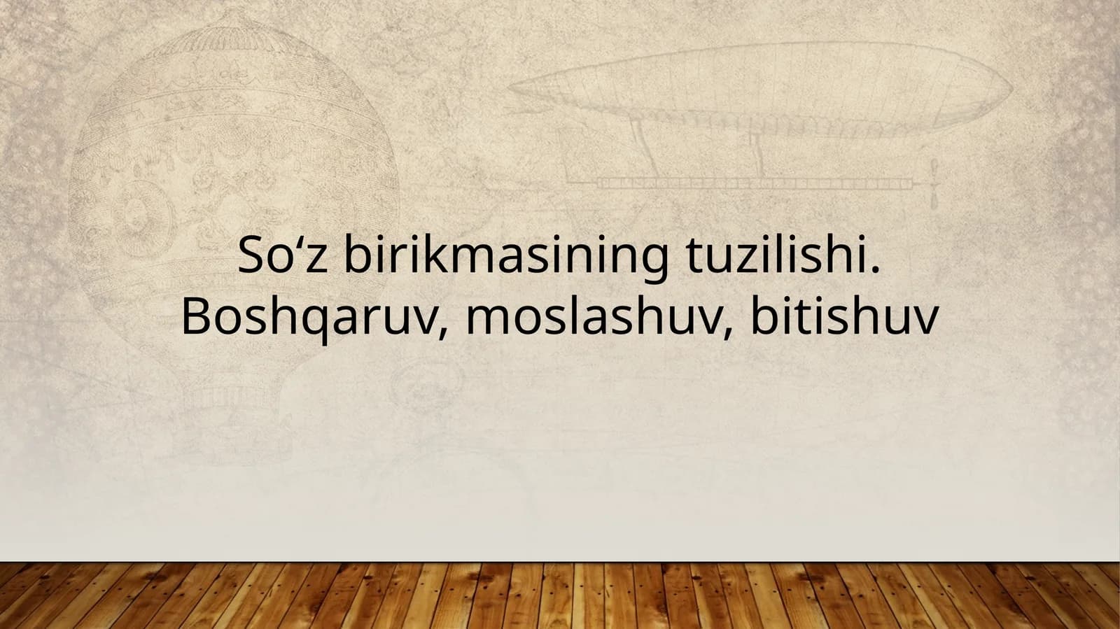 So‘zbirikmasining tuzilishi