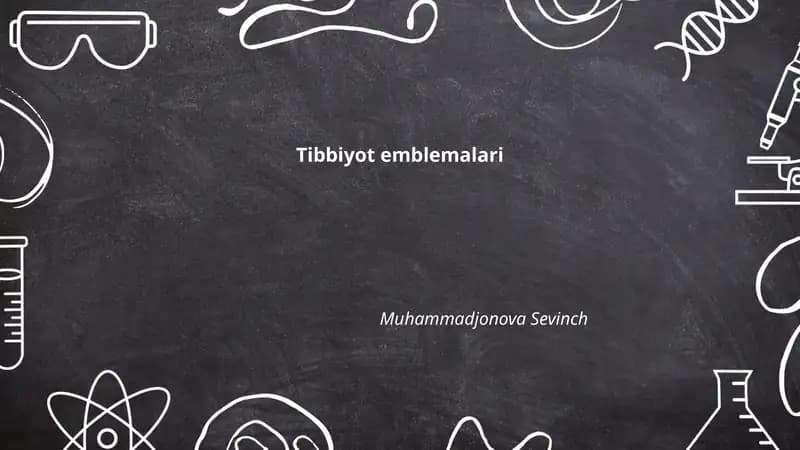 Tibbiyot emblemalari