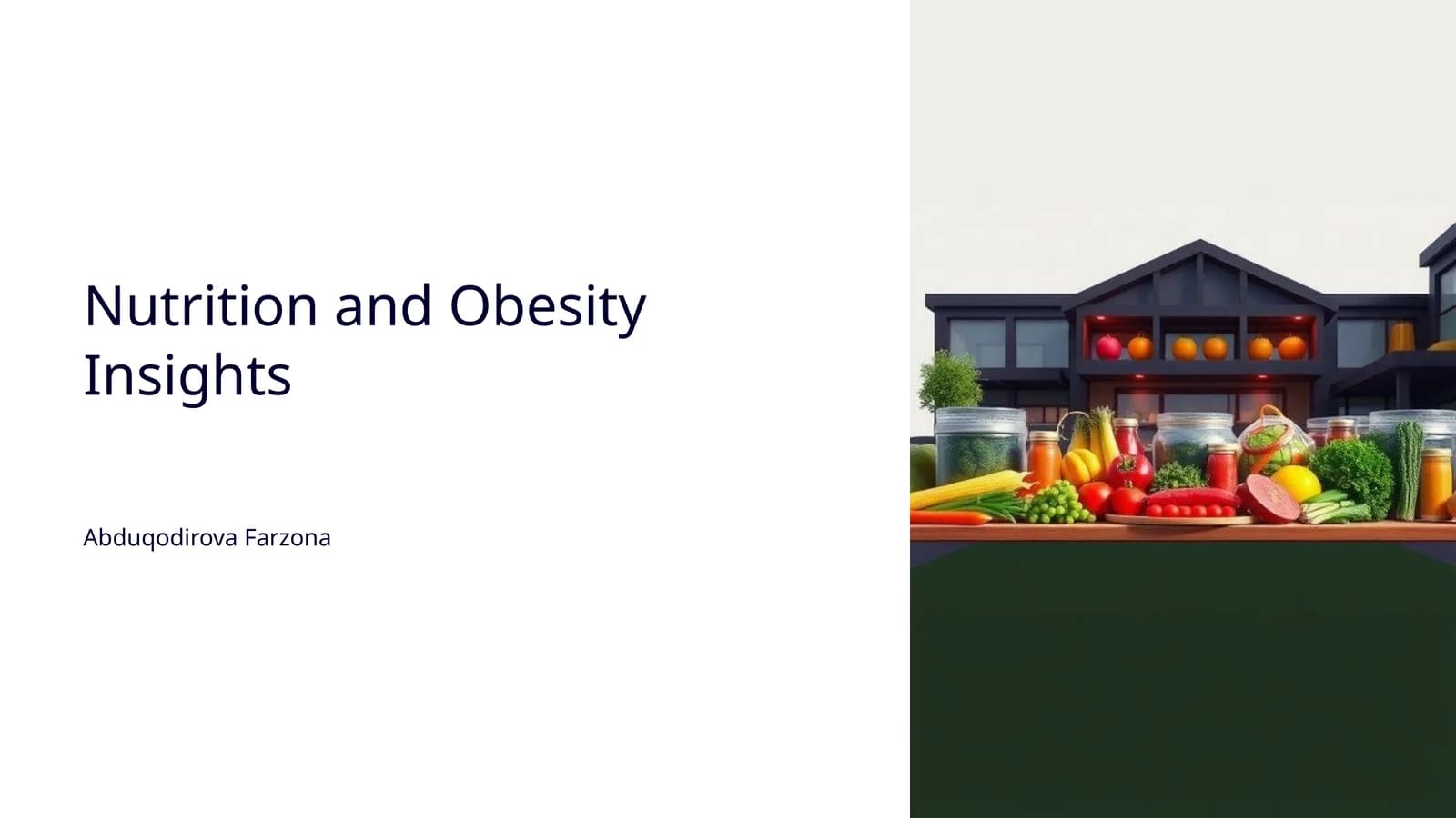 Nutrition and Obesity Insights