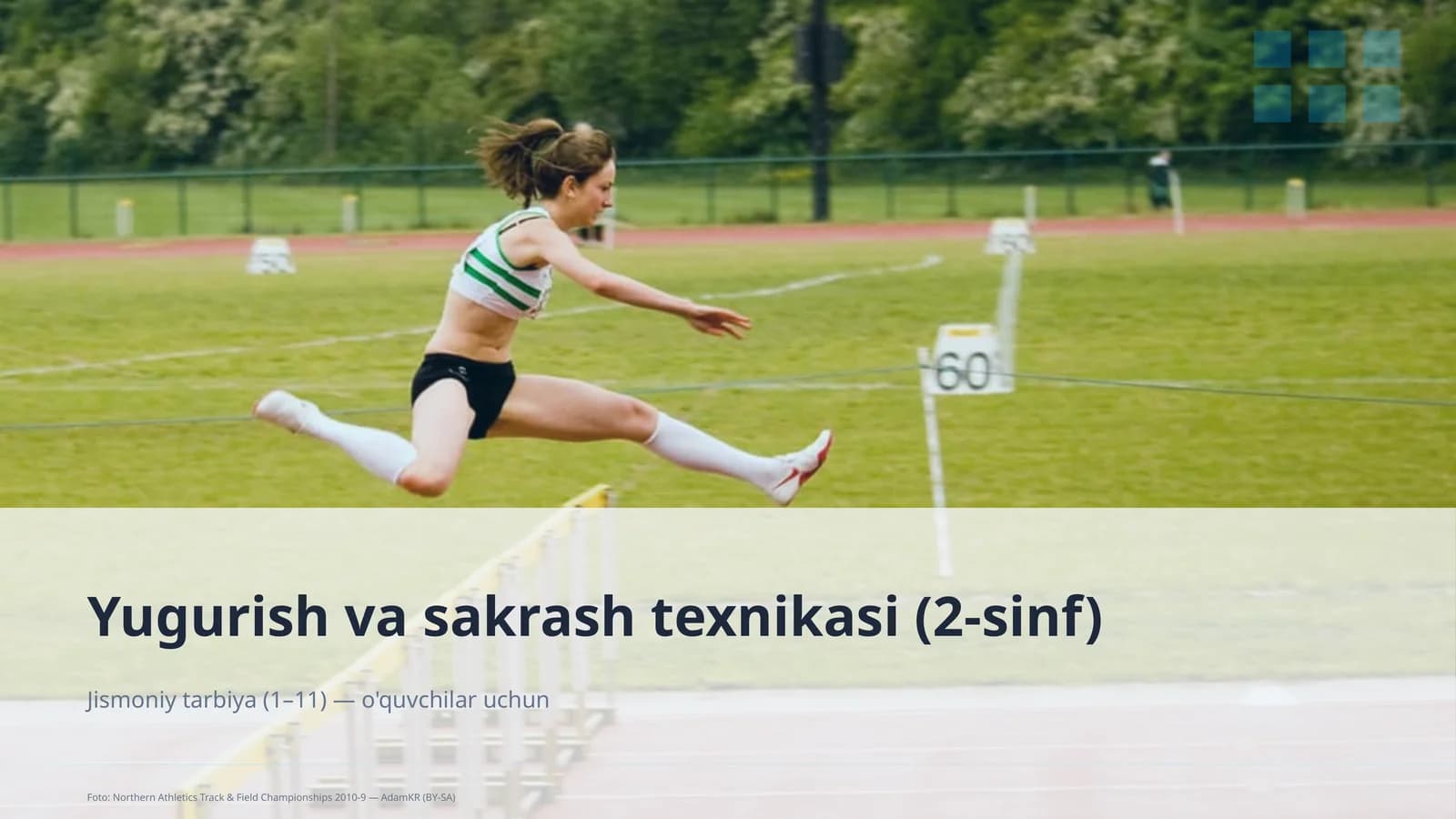 Yugurish va sakrash texnikasi (2-sinf)