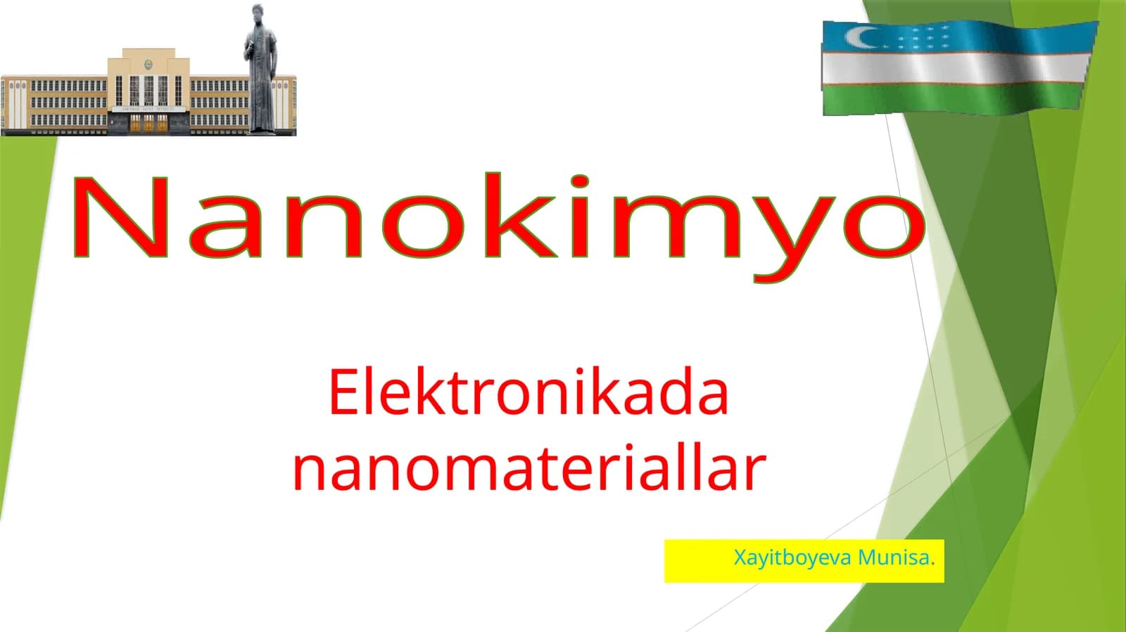 Nanomateriallar