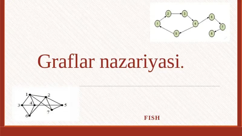 Graflar nazariyasi