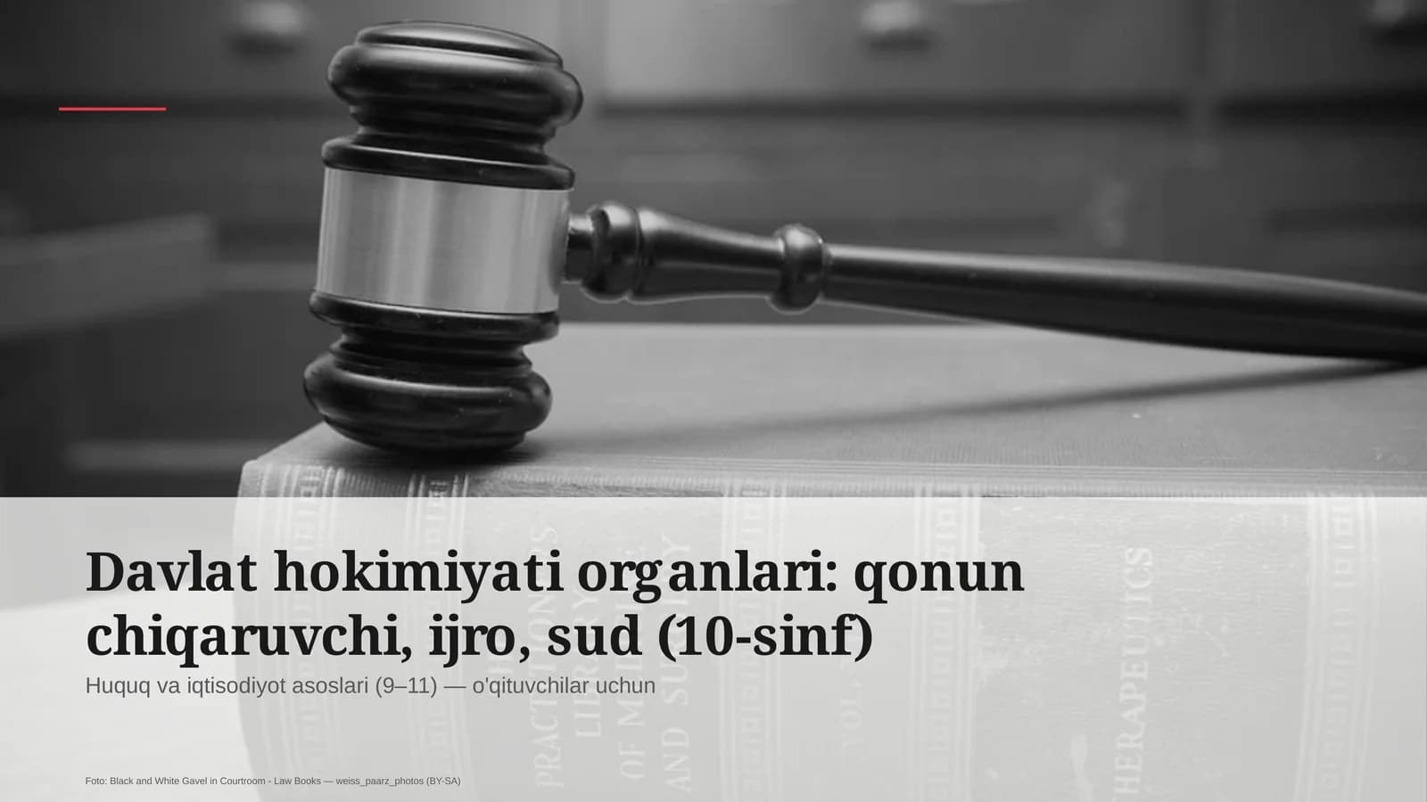 Huquq va iqtisodiyot asoslari (9-11)