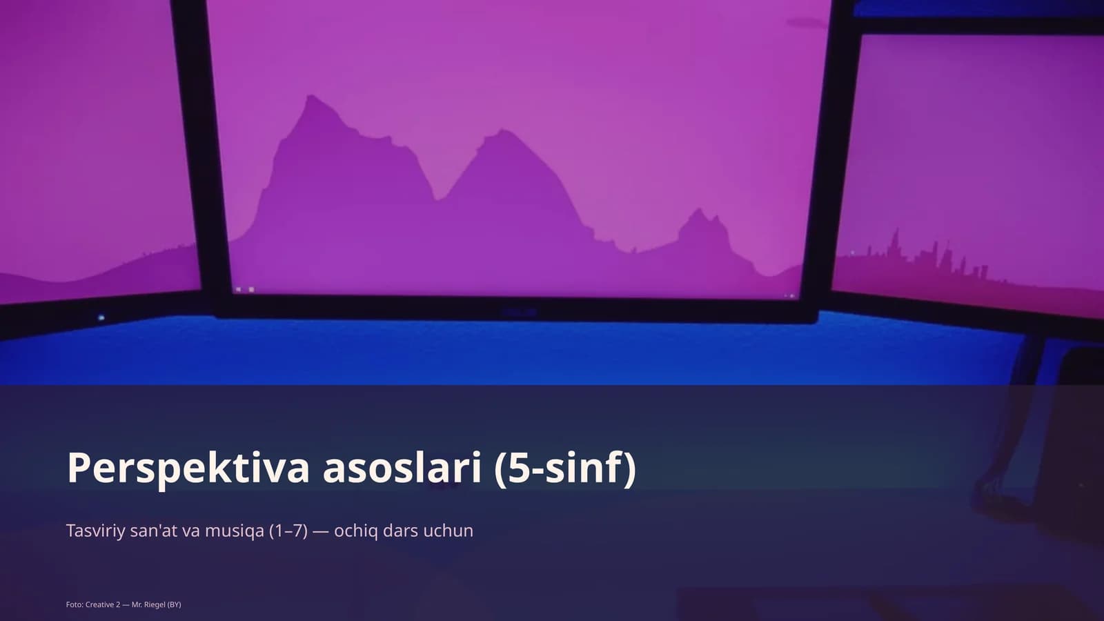 Perspektiva asoslari (5-sinf)
