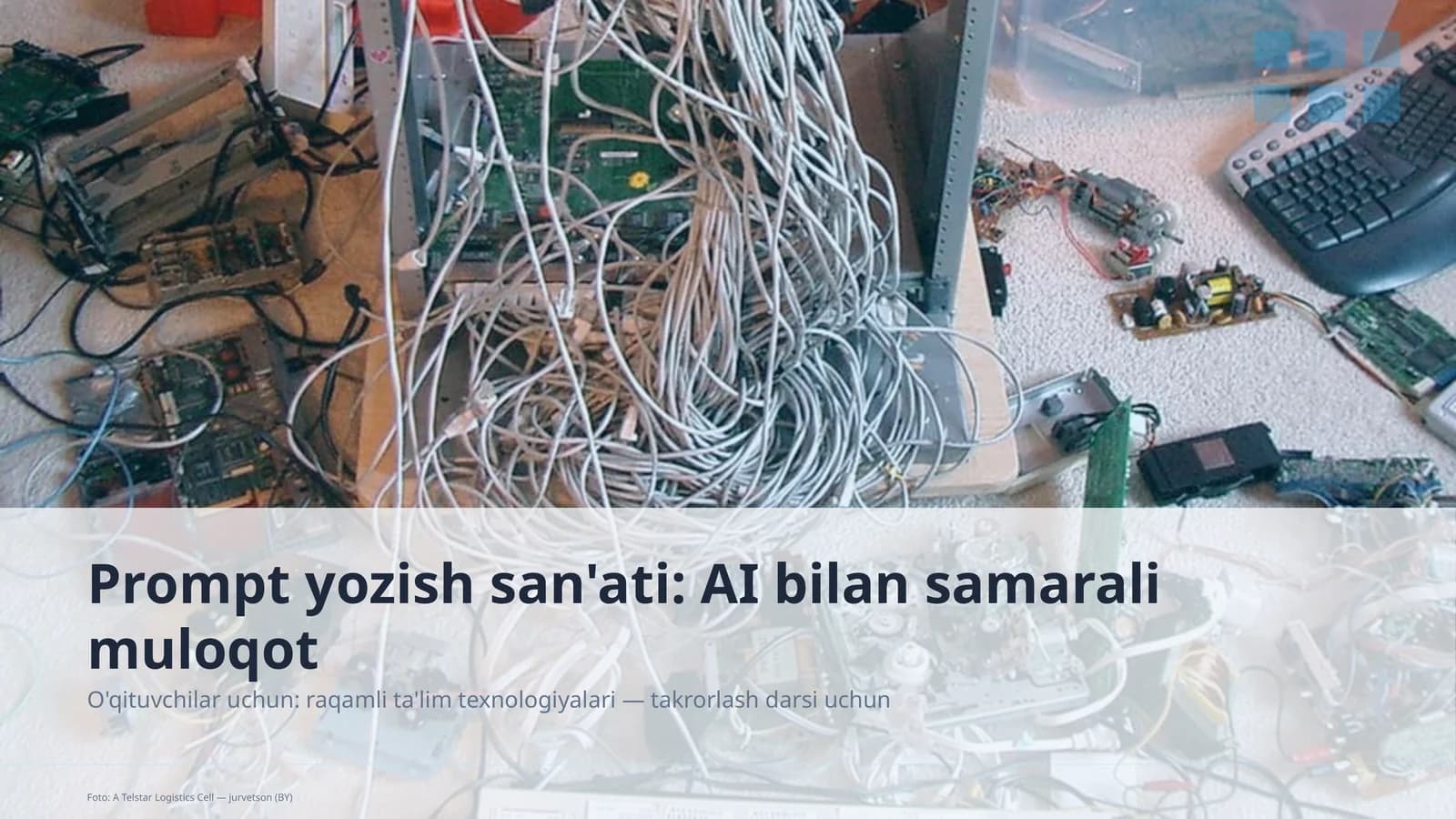 Prompt yozish san'ati: AI bilan samarali muloqot