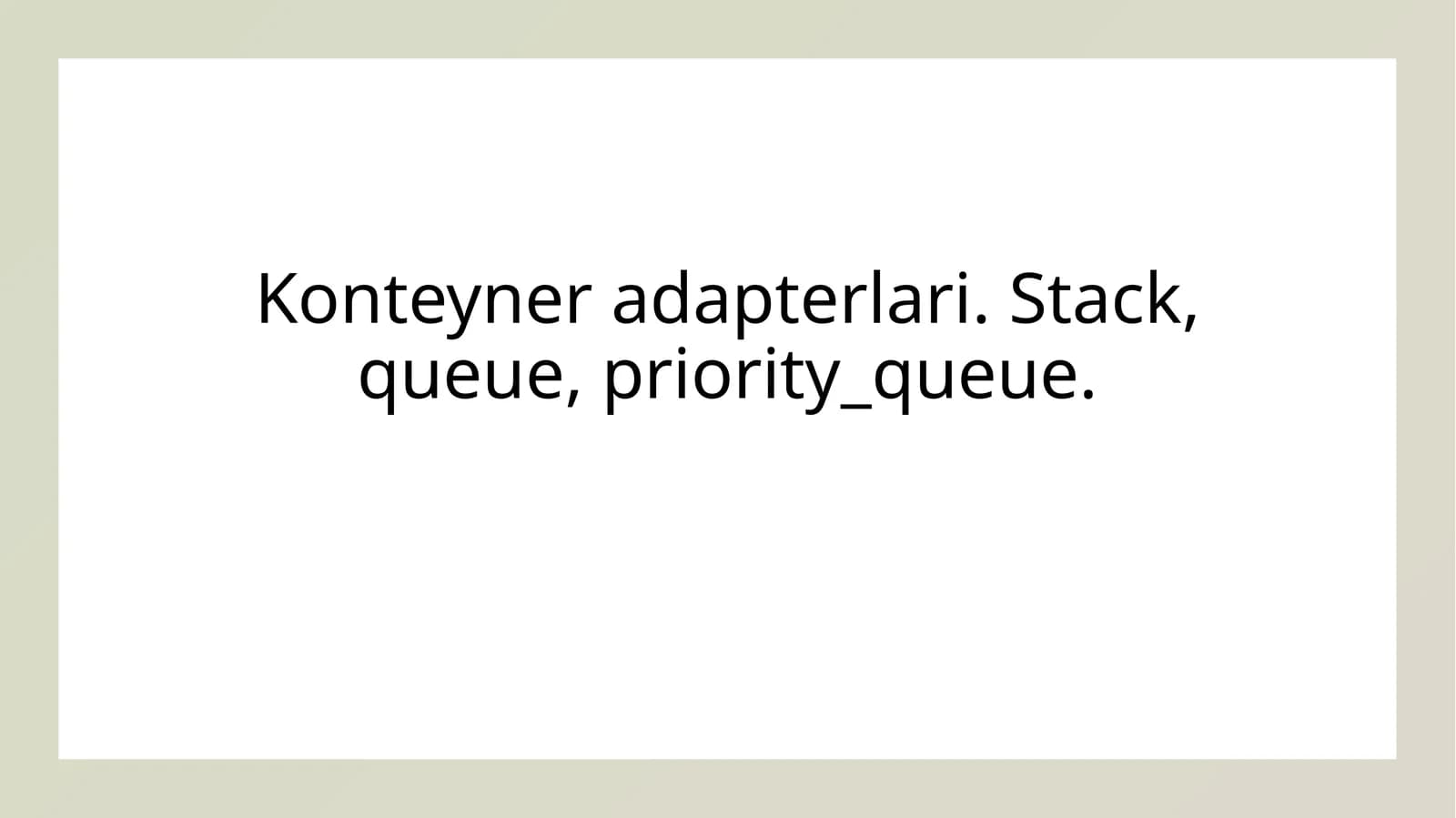 Konteyner adapterlari