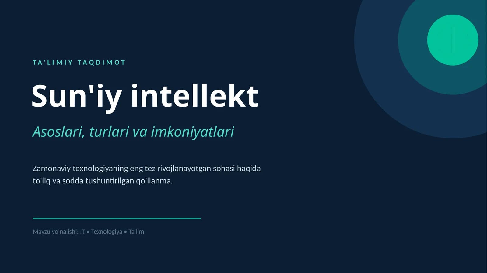 Suniy intelekt