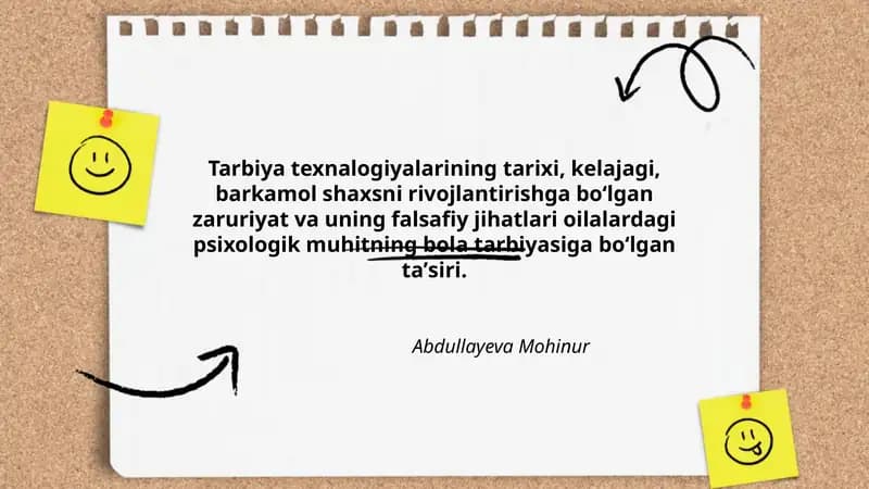 Tarbiya texnalogiyalarining tarixi
